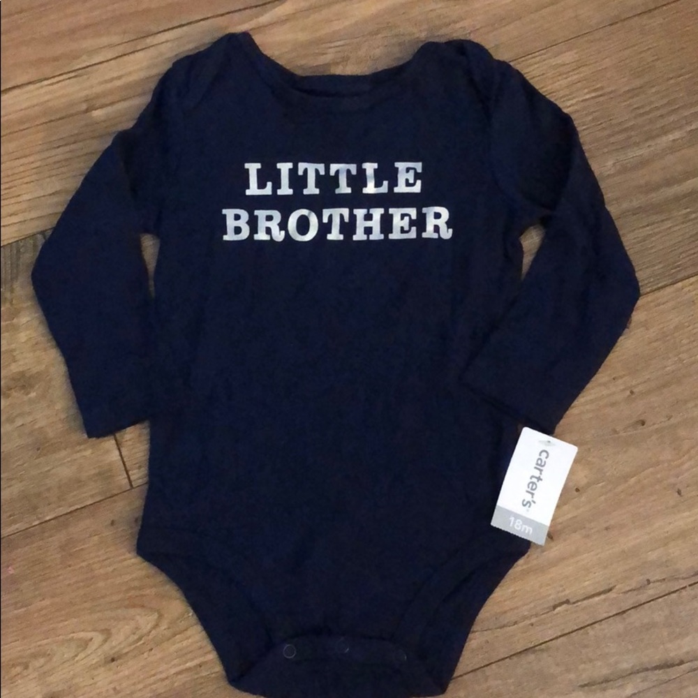 Navy onesie
